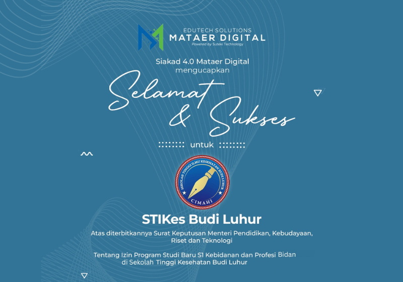 IZIN PRODI S1 KEBIDANAN DAN PROFESI BIDAN STIKES BUDI LUHUR